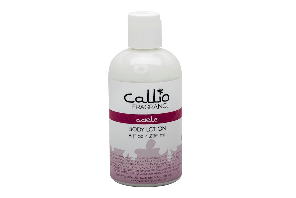 Adele Body Lotion blackberry rose vanilla musk