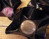 Vinyl Record Bowl - Set of Three - Handmade from LPs