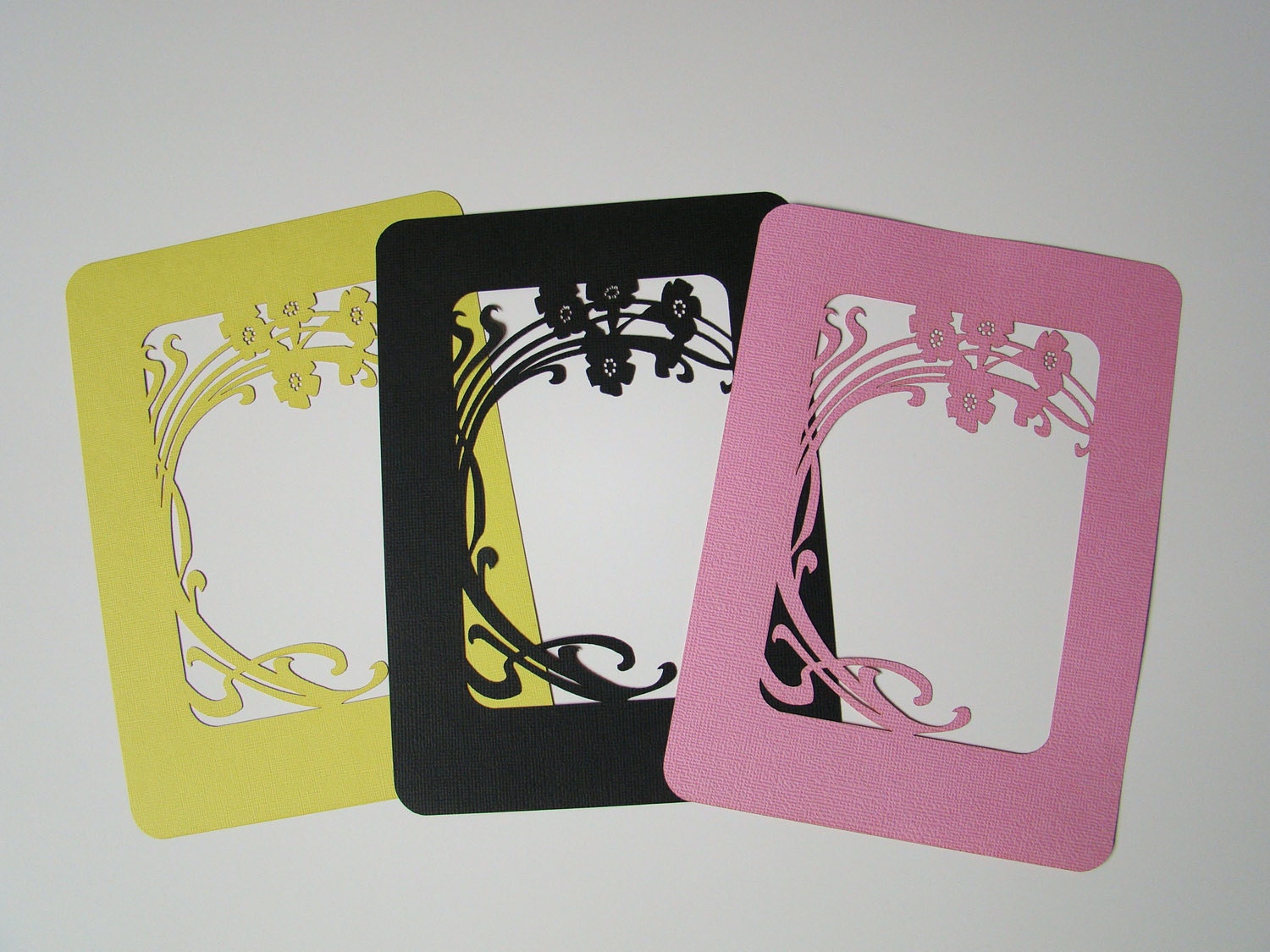 Photo Frame with Art Nouveau Design