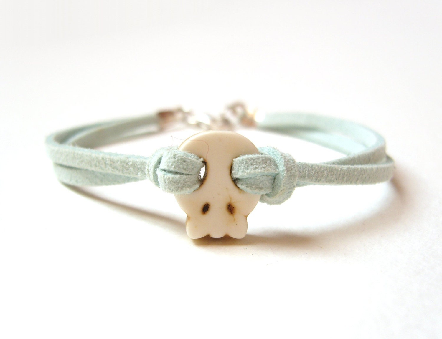 Mint Bracelet, Pastel Green Friendship Bracelet, Turquoise Jewelry, Under 20