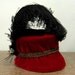 1930s Hat // 30s RED VELVET Hat // Saks 5th Ave Debutante