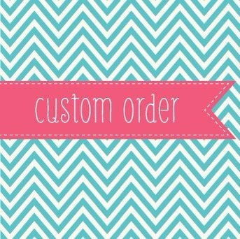 Custom order for Yesenia