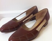 Cut-Out Vintage Ferragamo Flats EXCELLENT/MINT Condition