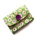 Money Purse/Wallet- 2 pockets - Velcro closure- phone,cards, money