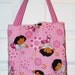 Personalized Dora The Explorer Coloring Bag Great Gift Idea
