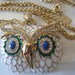 KJL Kenneth J Lane Owl Vintage Necklace