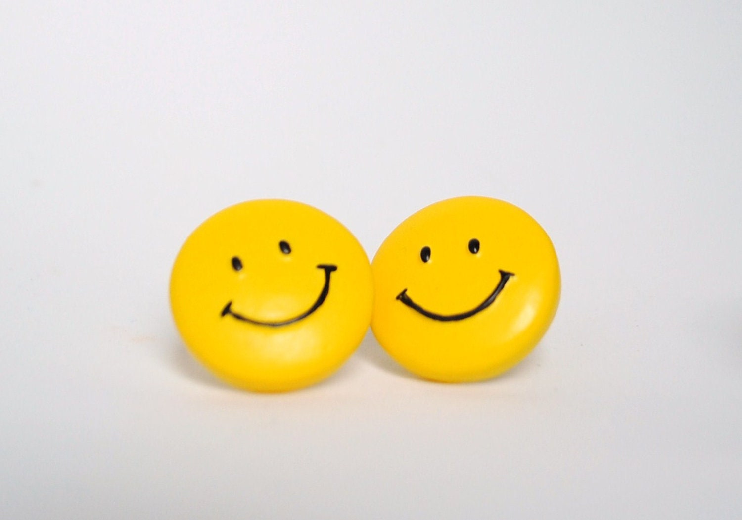 Smile Post Earrings