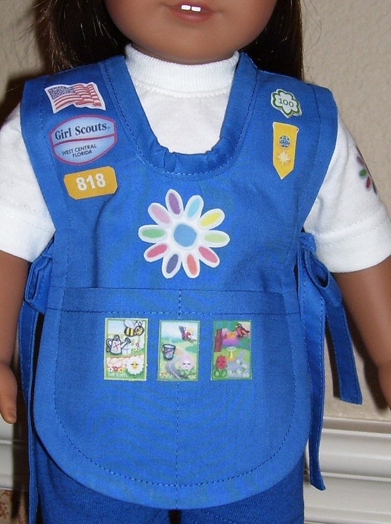 18 Inch Doll Clothes - Daisy Girl Scout Tunic