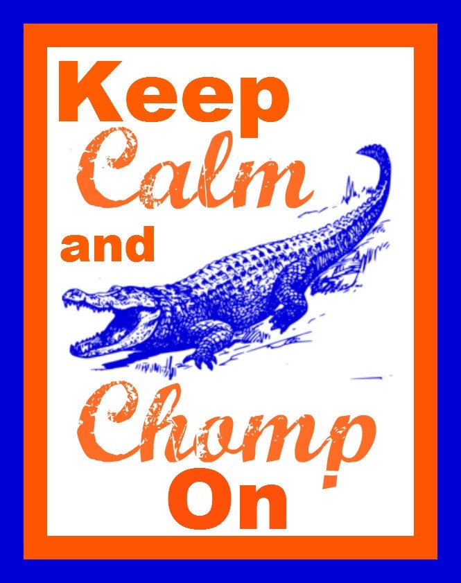 Keep Calm and Chomp On Magnet