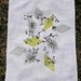 Mid century design tea towel - Atomic 1 - Hand screen printed