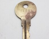 Vintage Lock Key Steampunk Industrial Supply