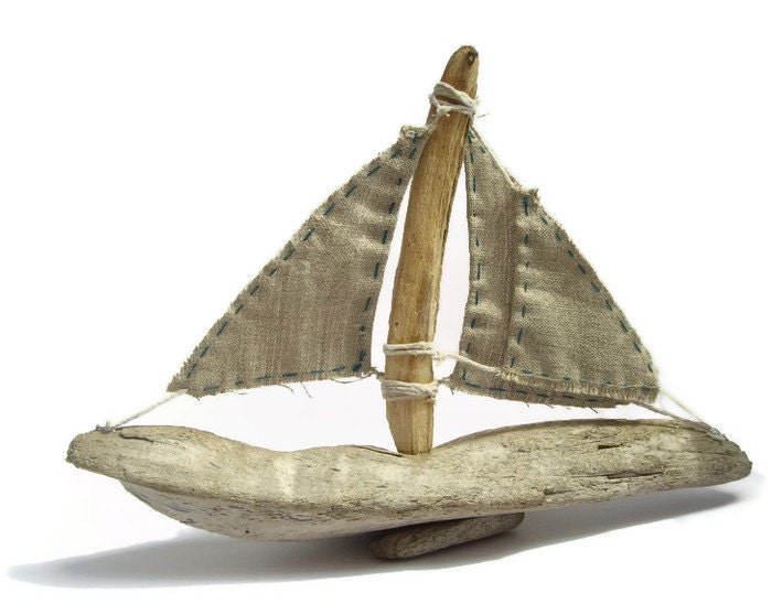 Driftwood Sailboat