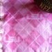 LSU Louisiana State Pink Argyle Girls College Football Fleece Sports Baby Blanket