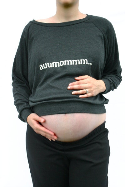 Maternity Yoga Tops pregnant Moms Raglan lightweight long sleeve Shirt