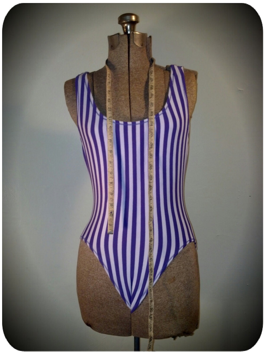 80s Jacques Moret Circus Striped Suit