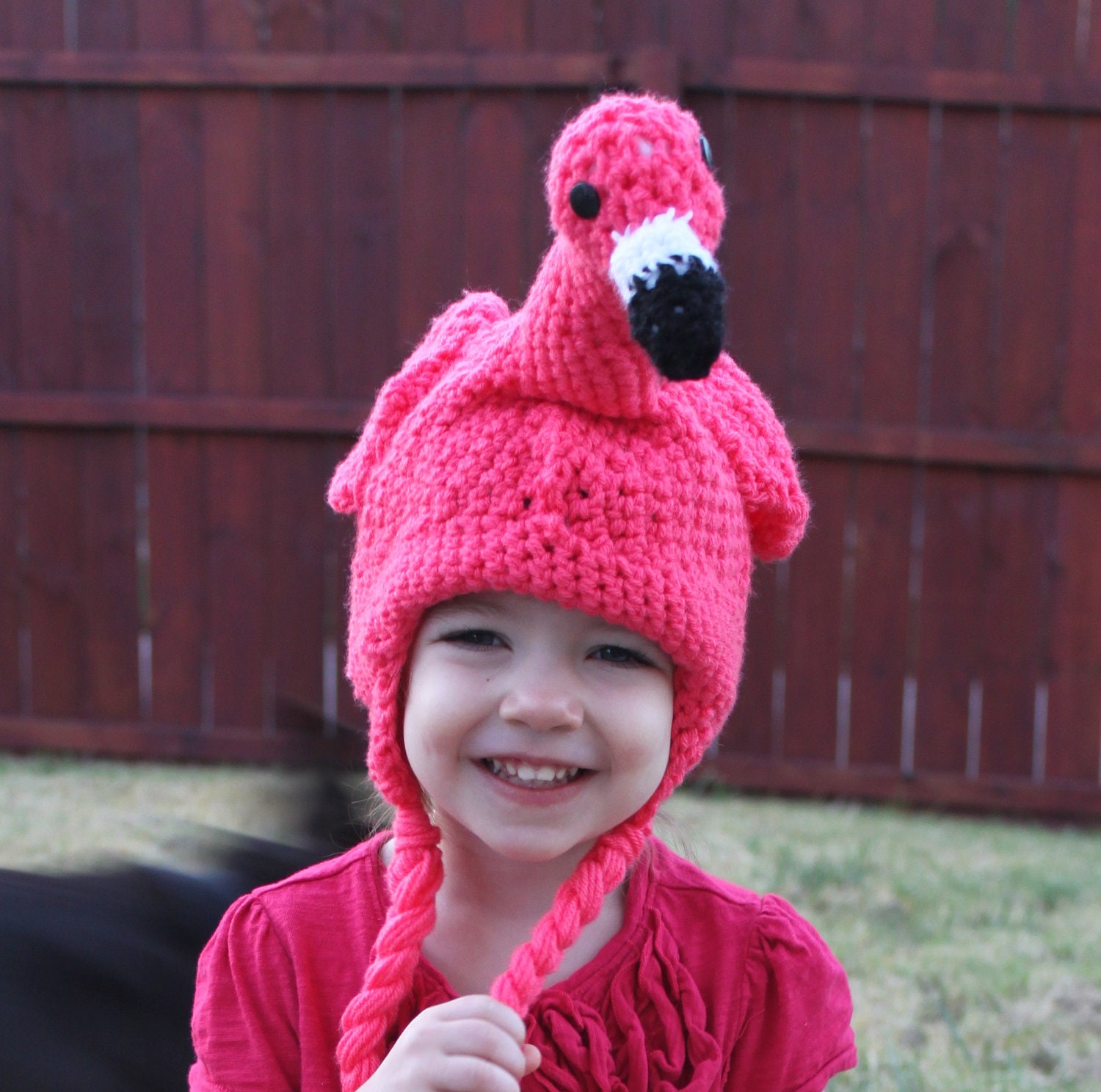 Flamingo+Halloween+Costume+Pattern http://www.etsy.com/listing/114669127/pink-crochet-flamingo-hat-available-in