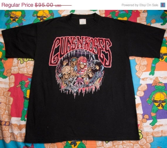 20% OFF GUNS & ROSES "Use Your Illusion" Size Xl T-Shirt