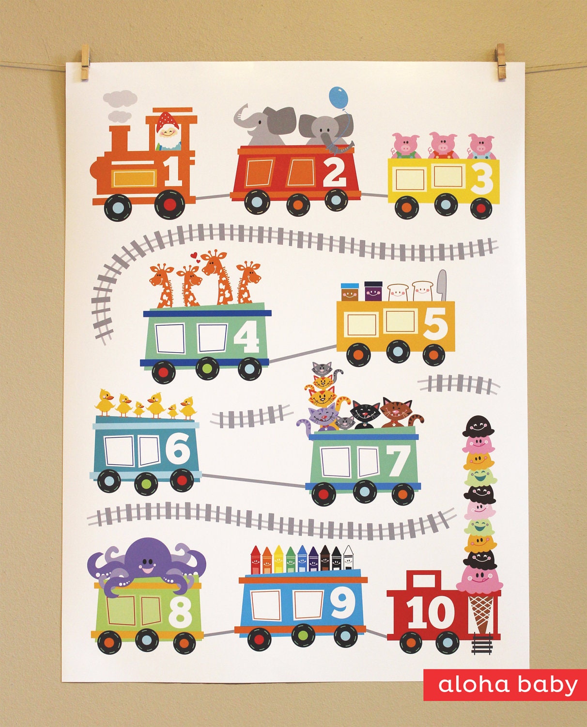 Choo Choo Train Poster