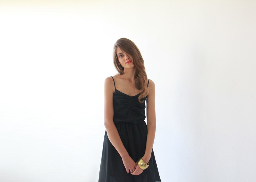 Black Mini , Ballerina Dress