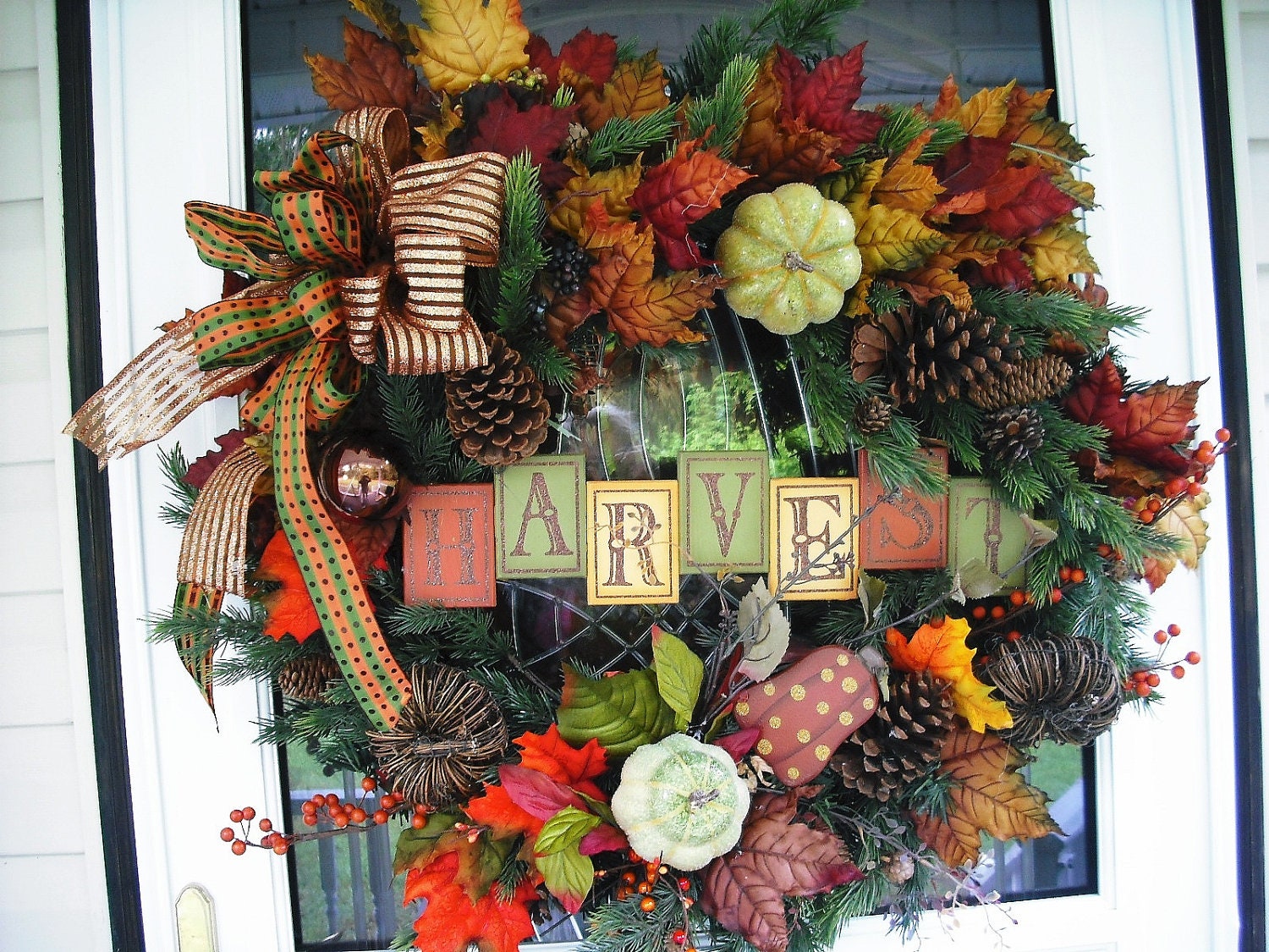 Thanksgiving XXLarge Autumn Wreath
