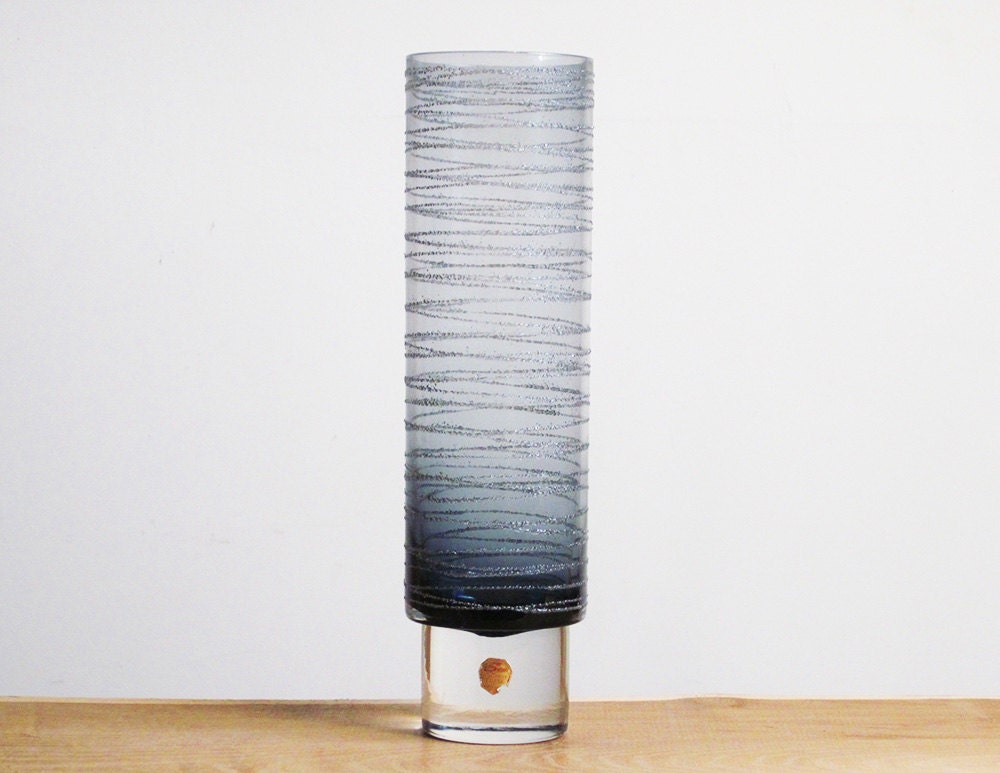Sea Glasbruk (Sweden) "Particle" vase by Rune Strand