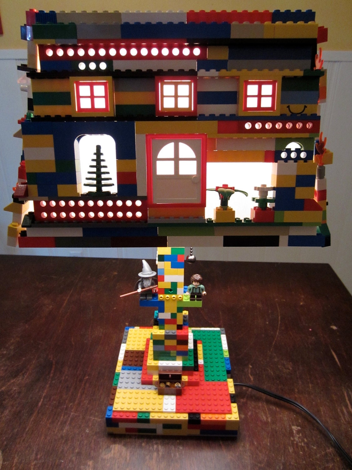 The Hobbit Lego Lamp