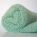 Mohair wrap Baby wrap Newborn baby wrap Photography prop Knit mohair blanket Stretching baby wrap Baby cocoon