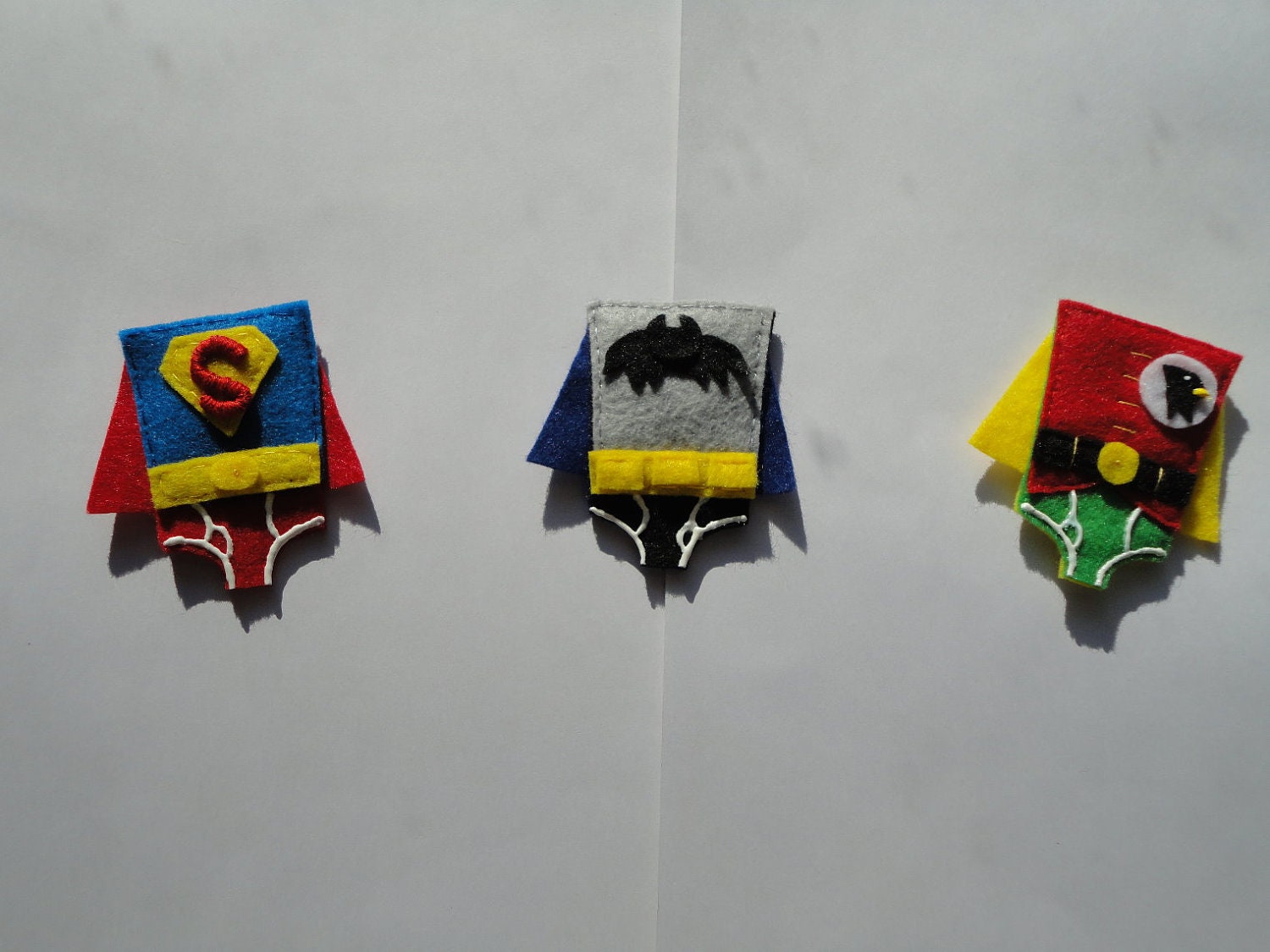 Set of 3 Holy Musical Batman Magnets