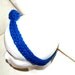 Knot Blue Headband, Teens, Girls Narrow Fashion Crochet Hair Band, Skinny Headband, Running Headband, Crochet Headband, Knotted