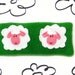 Travel Therapy Pillow Flax Seed Foldable Sheep Lamb Pocket Therapy Pillow
