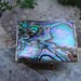 Sterling Silver Mother of Pearl / Abalone Trinket Box