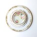 Instant Collection of 5 Vintage Plates-Pink & Greens Floral