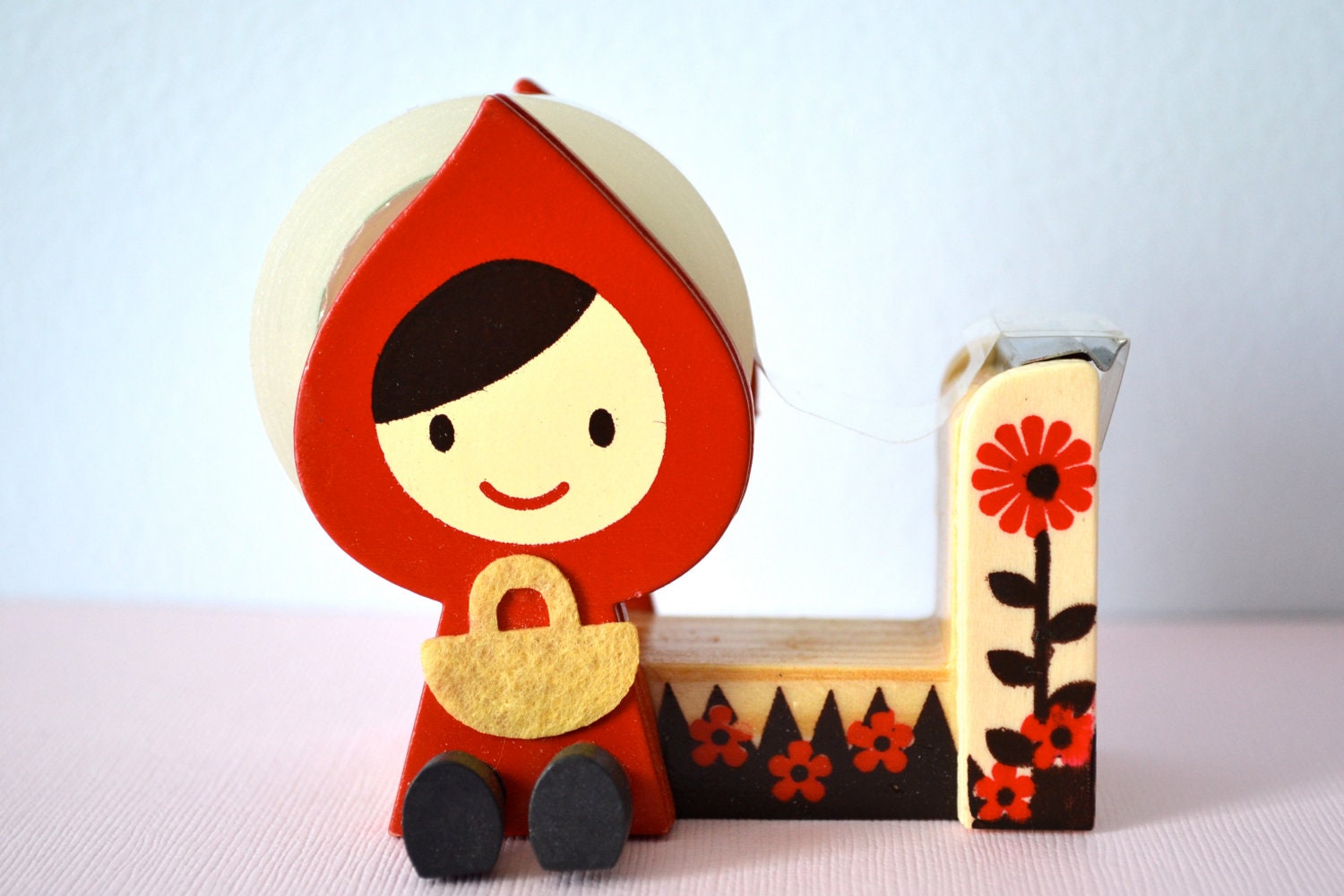 Deco Tape Dispenser Little Red Riding Hood
