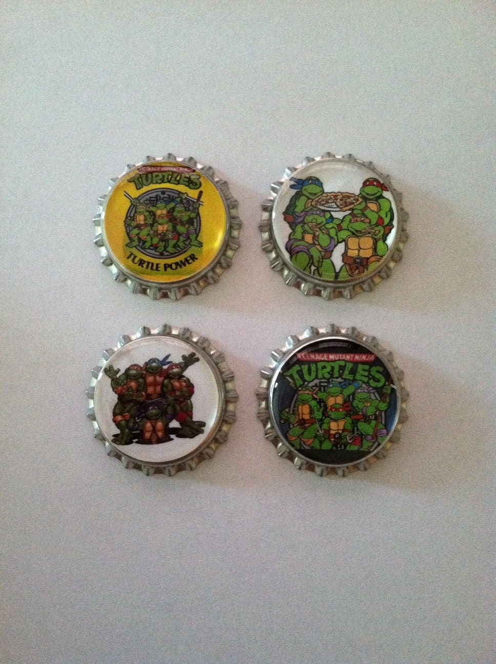 Teenage Mutant Ninja Turtles Bottle Cap Magnets