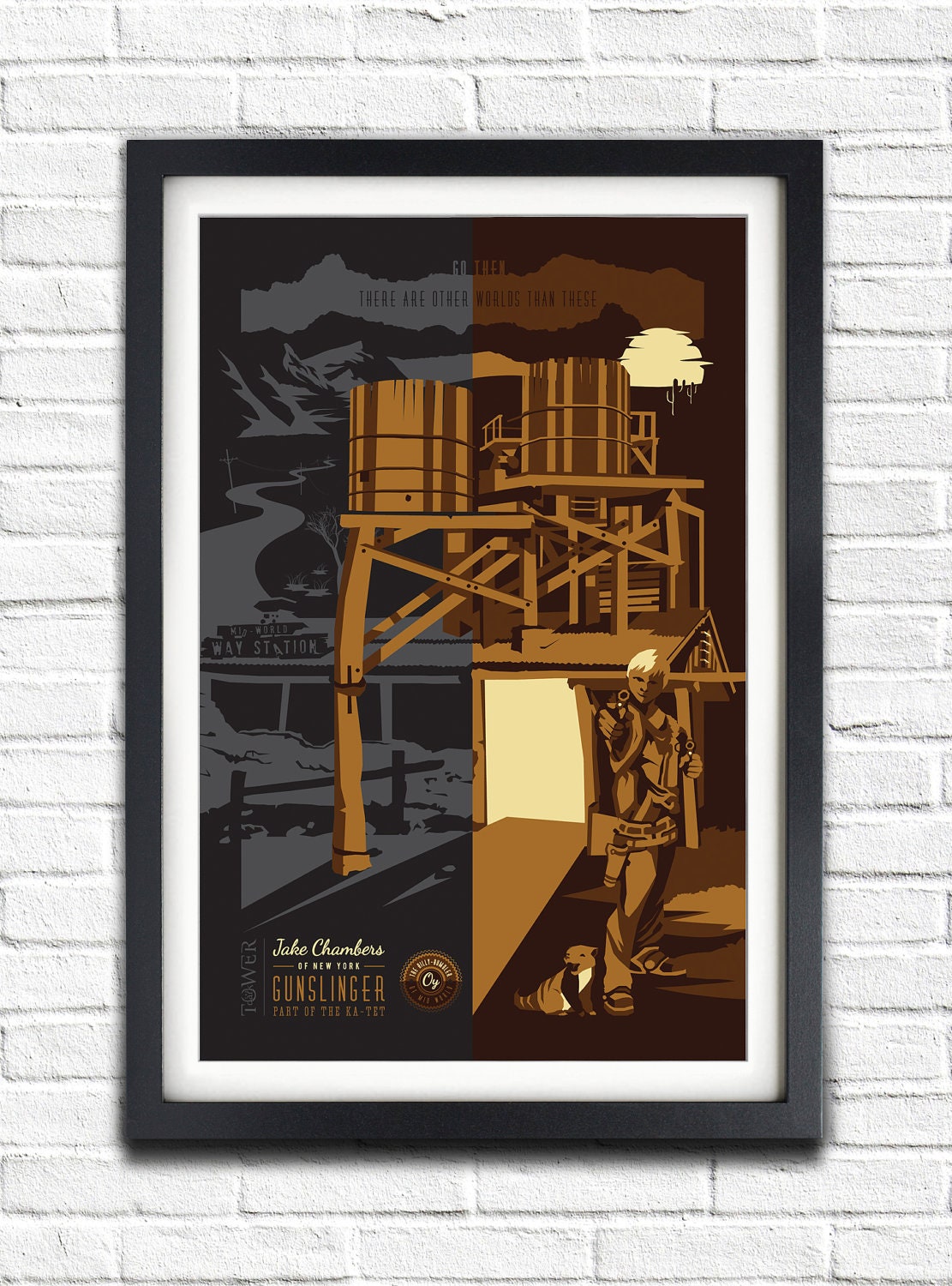 The Dark Tower - Jake Chambers and Oy - 17x11 Poster