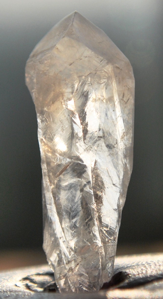 Satyaloka quartz High frequency synergy 12 crystal Azeztulite ''sat-chit -ananda 10 cts.3374