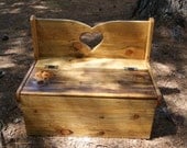 Childrens Toy Chest Made From Reclaimed Wood (Finished).