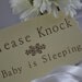 Baby nursery sign/plaque for new baby, shower gift