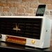 ipod iphone charging station with speakers from vintage radio
