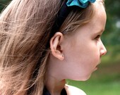 NEW TO SHOP Matching headband to white peacock tutu dress