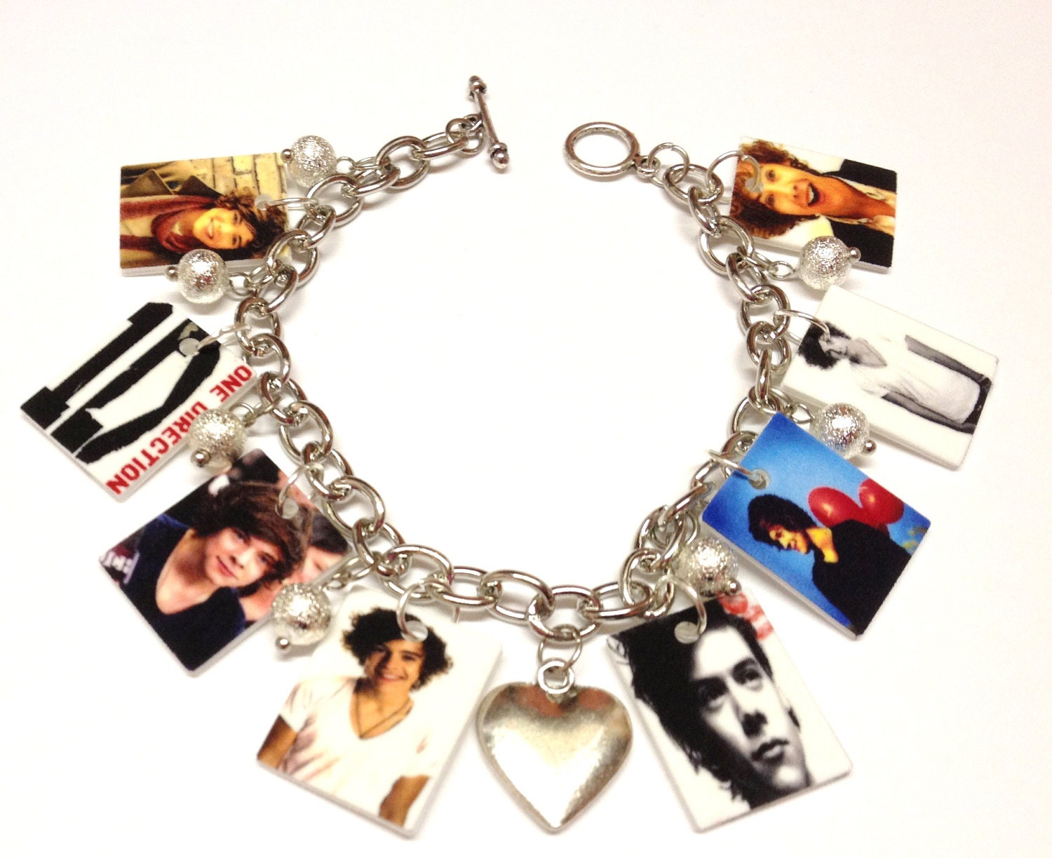 One Direction--Harry Styles Charm Bracelet