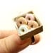 Donuts Ring - Mint Pink Powdered Sugar Donuts - Food Jewelry