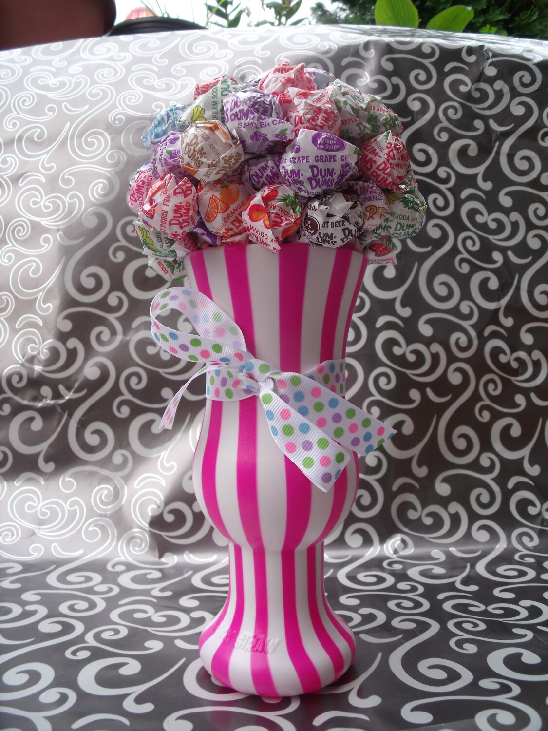 Dum Dum Lollipop Candy Bouquet / Centerpiece By JessieRaesBoutique