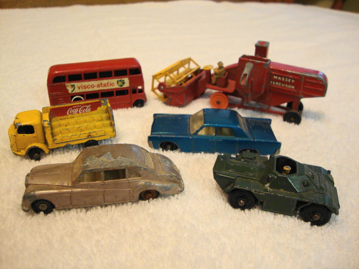 Items similar to Vintage MatchBox Cars Collection on Etsy