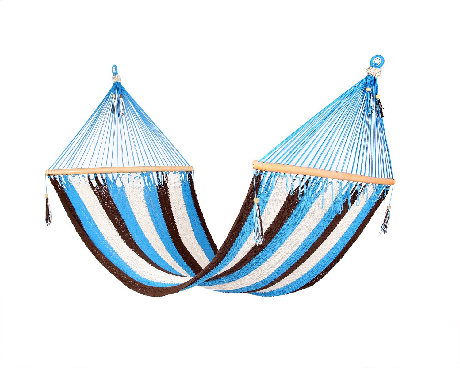 Light Blue & Brown Hammock