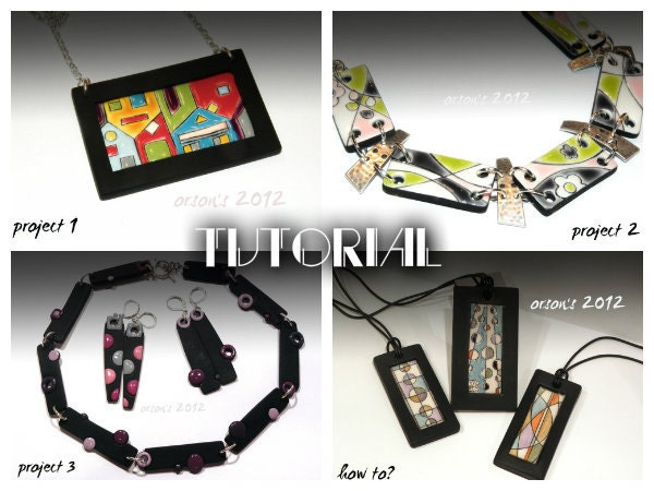 Cut & Frame - Orson's Original Polymer Clay Tutorial E-book