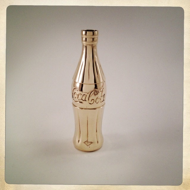 Vintage Coca Cola Bottle Brass Coke By Amysvintagedecorium On Etsy