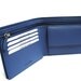 men wallet leather Blue
