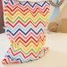 The Classy Wet Bag - Colorful Chevron Pattern