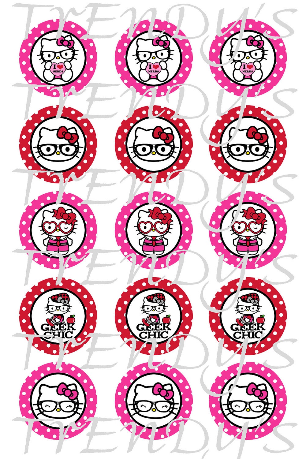 Nerdy Hello Kitty